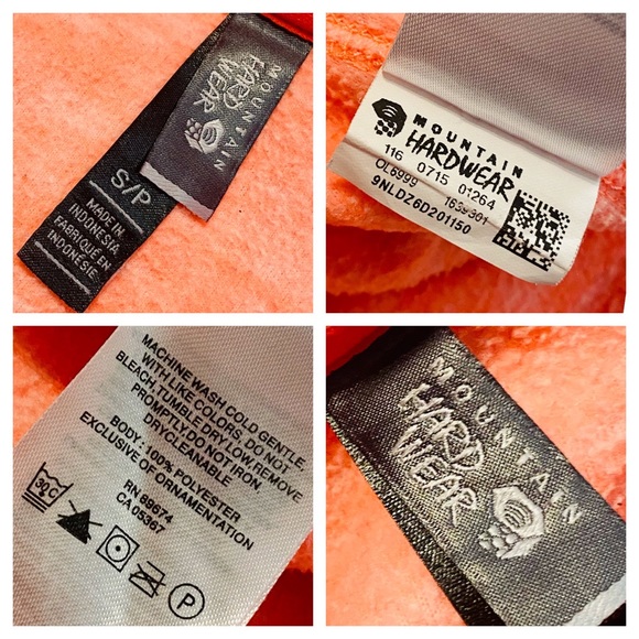 EUC Mountain Hardwear Snowpass Quarter Zip Fleece Pullover Sweater/Jacket - Picture 10 of 10